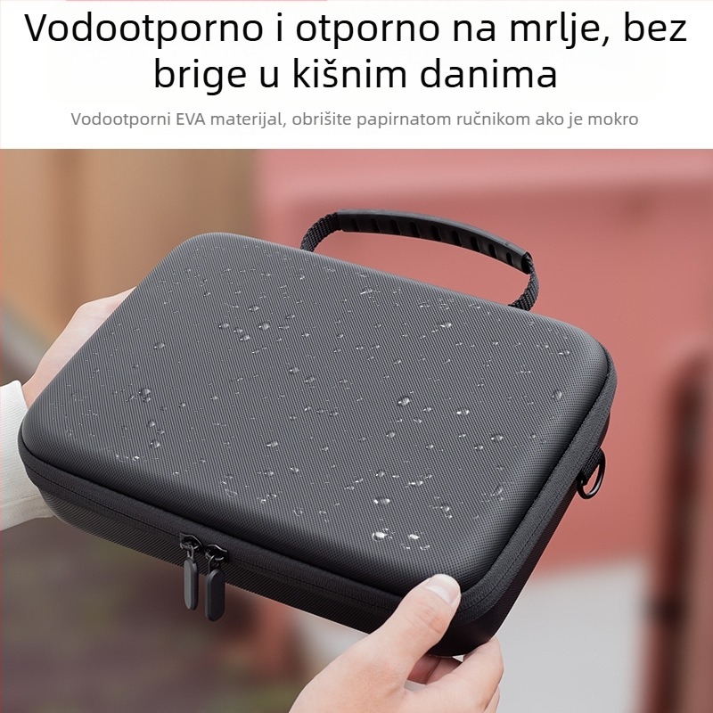 Torba za pohranu DJI Action6, EVA kućište, kompatibilna s Action6 i Action5Pro/4/3 serijom, mogućnost tiskanja loga