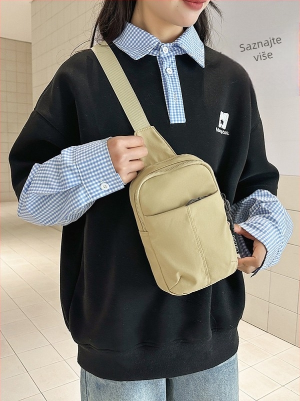 Crossbody torba, najlon materijal, zatvaranje zipom, džep za mobitel, marka KAMUANG