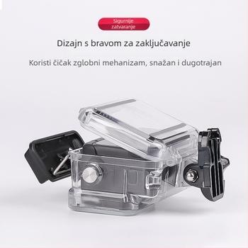 Vodootporno kućište za Insta360 ACE Pro/ACE Pro2 – optičko staklo + PC + nehrđajući čelik; prilagodljivi logo