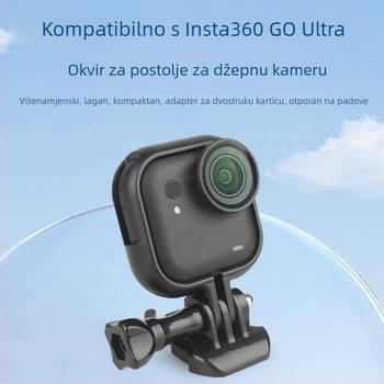 Zaštitni okvir Insta360 Go Ultra Thumb - ABS materijal, kompatibilan s Insta360 Go Ultra Thumb (samostalna verzija), prilagodljiv logotip, jamstvo u trgovini