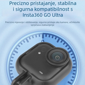 Zaštitni okvir Insta360 Go Ultra Thumb - ABS materijal, kompatibilan s Insta360 Go Ultra Thumb (samostalna verzija), prilagodljiv logotip, jamstvo u trgovini