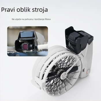RCSTQ 1482700 Plastični poklopac objektiva za DJI Flip — dvostruka namjena, neodvojivi UAV dodatak