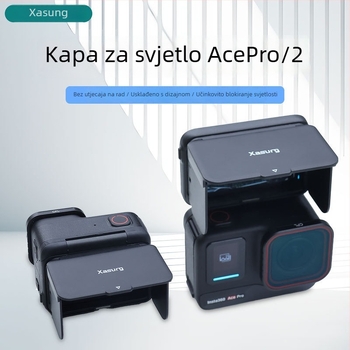 Xasurg Acepro Hood za Insta360 Acepro/2 – magnetska zaštita od svjetla za vizir u razini struka