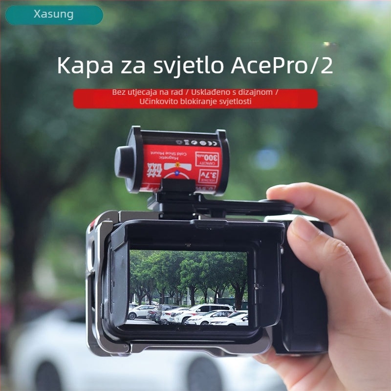 Xasurg Acepro Hood za Insta360 Acepro/2 – magnetska zaštita od svjetla za vizir u razini struka