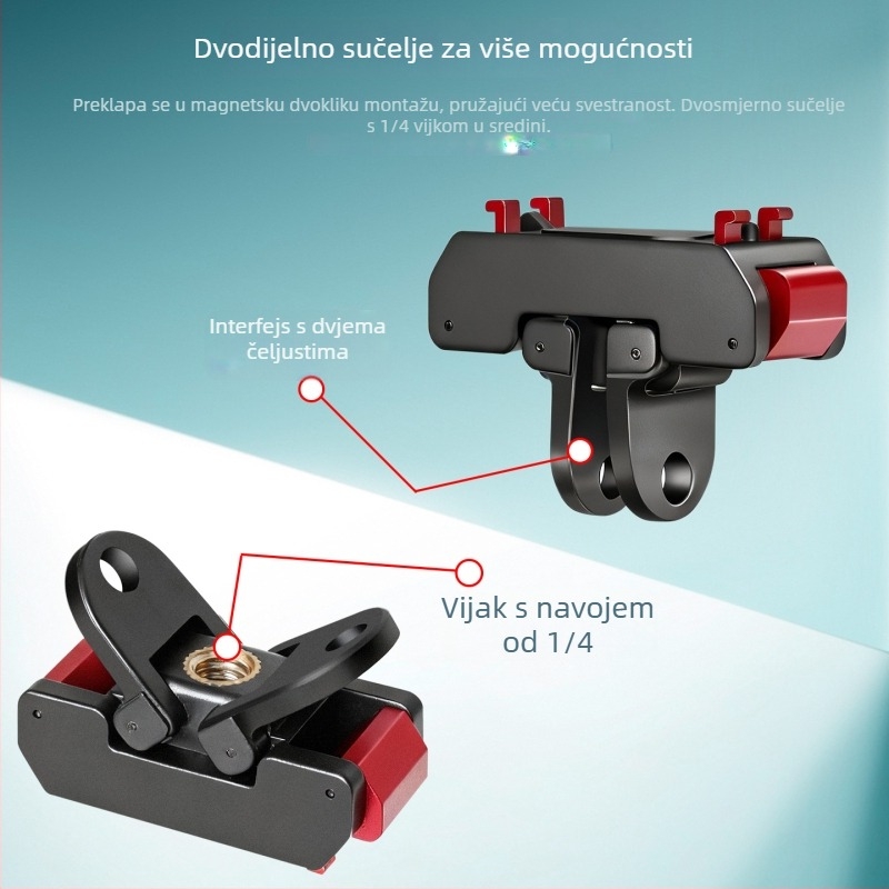 Aluminijska legura brzo otpuštajuća proširena osnova za ACE Pro — Kipye, kompatibilna s ACE Pro, aluminijska legura + plastika