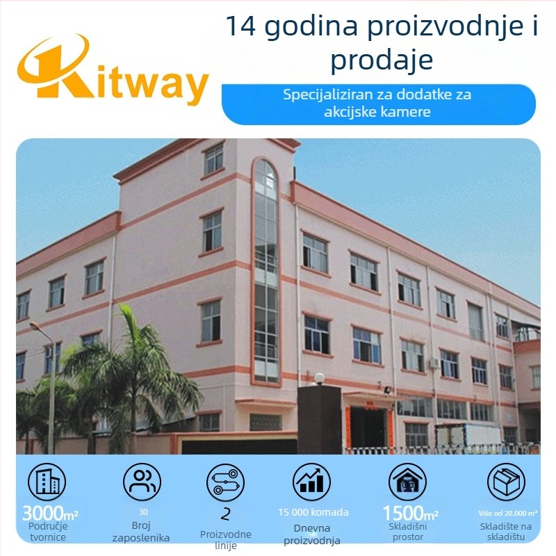 GoPro najlonska jednostruka naramenica i prsna traka X-59, od Xingtuowei, kompatibilna s Hero1–8, s otisnutim logom