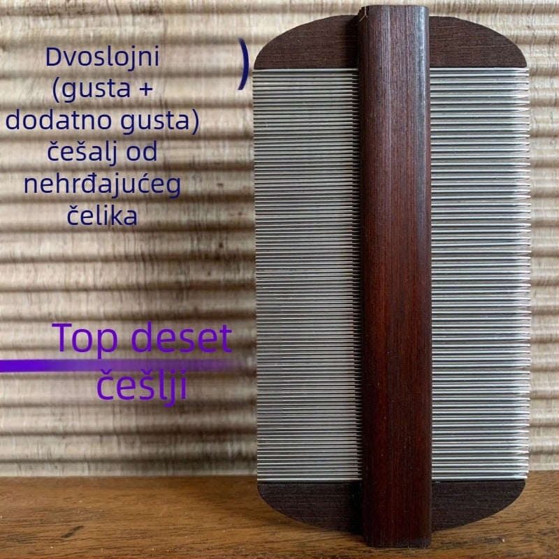 Četka s iglicama za uši i perut – drveni bambusov tijelo, iglice od nehrđajućeg čelika • Materijal: Nehrđajući čelik • Marka: Unique Item • Kategorija: Njega dlake • Uvoz: Ne