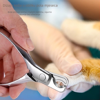 Set kliješta za nokte psa od nehrđajućeg čelika, 100 kom., ovlaštena privatna marka