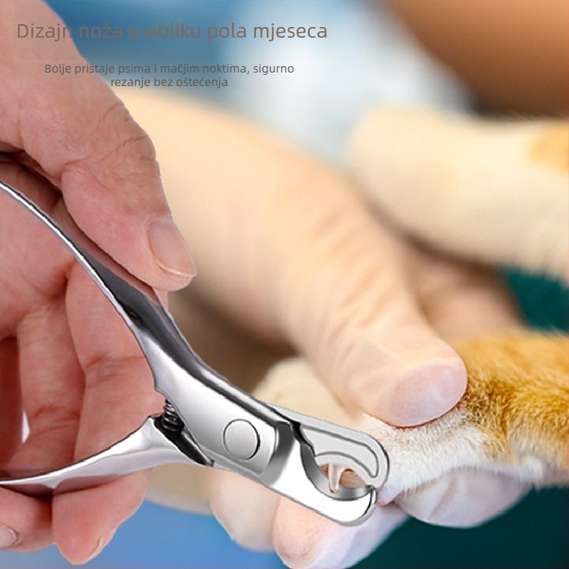 Set kliješta za nokte psa od nehrđajućeg čelika, 100 kom., ovlaštena privatna marka