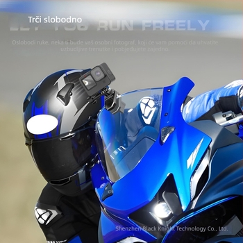 Klip vjetrobranskog motocikla Wesport Al46c, aluminijska legura, opća namjena, mogućnost otiska logotipa