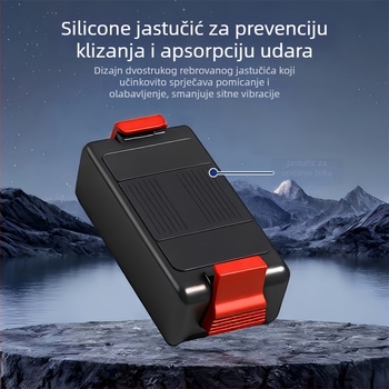 Dvostruka magnetska brza otpuštajuća baza za DJI Action 6 i Osmo Nano | Dj2 | Materijal: plastika + metal | Pakiranje: 1 kom