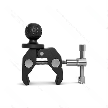 Velika kliješta hvatanja s kugličnom glavom za fotografiju, legura, navoji 3/8" i 1/4", cjevasti stezaljka za telefon