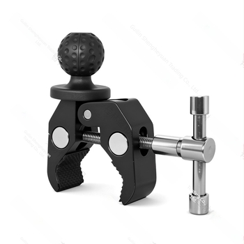 Velika kliješta hvatanja s kugličnom glavom za fotografiju, legura, navoji 3/8" i 1/4", cjevasti stezaljka za telefon