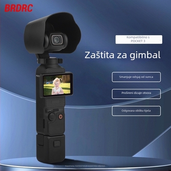 Antirefleksijski zaštitni poklopac za objektiv DJI Osmo Pocket 3 – sjenilo (pribor)