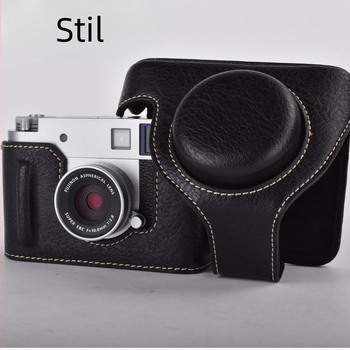 Fuji X-Half torba za kameru s PU kožnom bazom protiv ogrebotina, potpuno pokriće, vrećica za pohranu dodatne opreme za fotoaparat