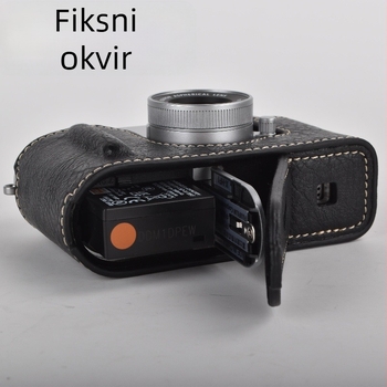 Fuji X-Half torba za kameru s PU kožnom bazom protiv ogrebotina, potpuno pokriće, vrećica za pohranu dodatne opreme za fotoaparat