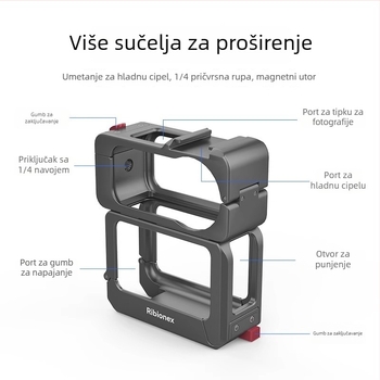 Dji Nano pribor – aluminijski metalni okvir za Rabbit Cage, zaštitni prošireni okvir (Model: Dji nano accessories; Kompatibilno: Dji nano)