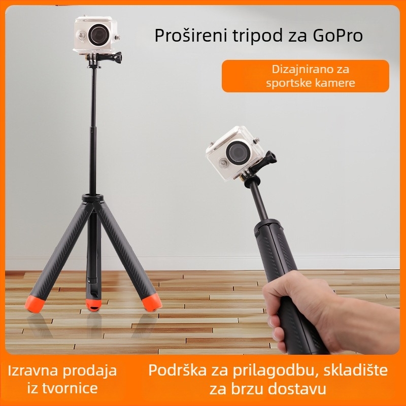 Plutajući podvodni selfie štapić za GoPro (Marka: Nothing; Materijal: ABS + aluminijska legura; Kompatibilnost: univerzalna)