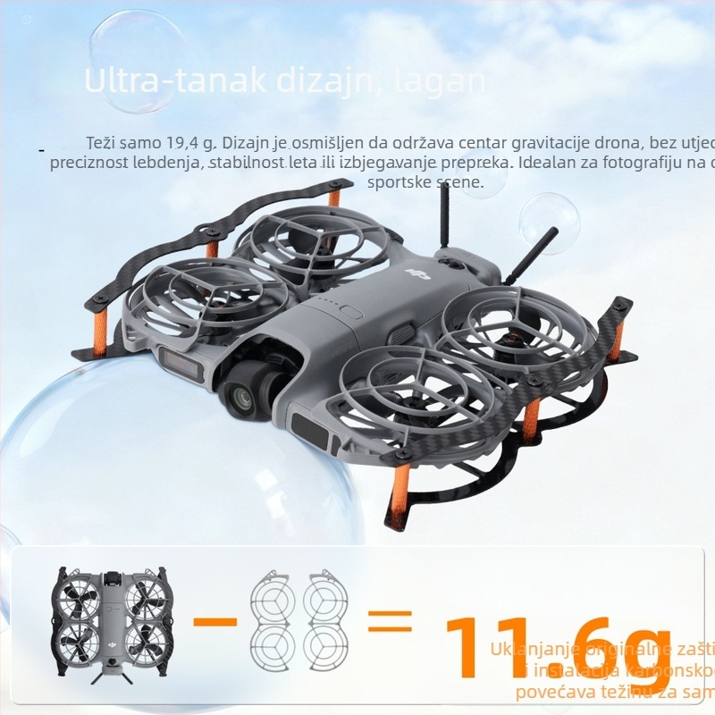Zaštitni kućište od karbonskih vlakana za dron Neo 2 | Rcstq 1504000