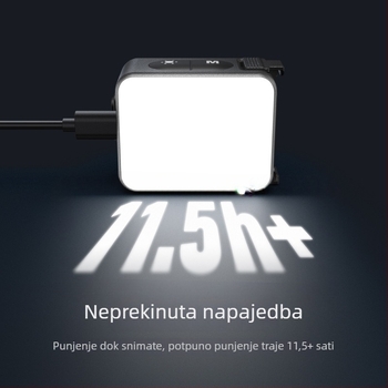 Taixun AC LED rasvjeta za DJI Action 3/4/5 Pro s magnetskim brzim otpuštanjem nosača