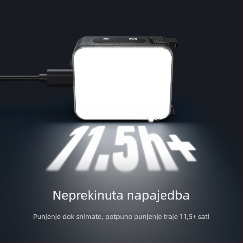 Taixun AC LED rasvjeta za DJI Action 3/4/5 Pro s magnetskim brzim otpuštanjem nosača