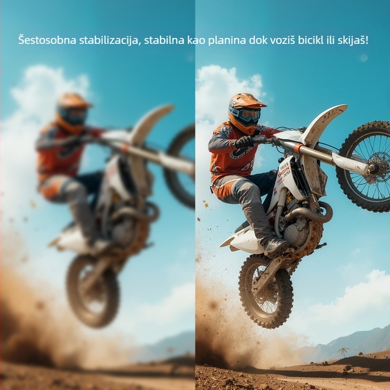 Akcijska kamera GO7/GO7S s magnetskim držačem za prsa/vrat za vlog, TF kartica pohrana, ABS kućište, 12–20 MP senzor, trajanje baterije preko 5 sati, izdanje 2025, video funkcija