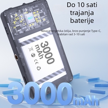 Pocket Light M21 — Prijenosno osvjetljenje za fotografiju, 6W, 3.7V, 2500-9000K, promjenjiva jačina, litijeva baterija