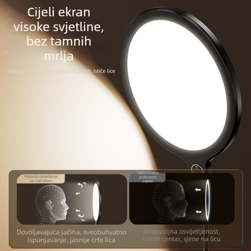 LED rasvjeta za desktopni live streaming – tri temperaturne boje, DC 5V, ≤10W, prilagodljivo