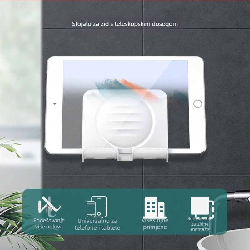 AQo B86 okretni držač za tablet za iPad 2/3/4 i iPad Mini — OEM, prilagodba uzoraka i prilagodba slike, težina 125 g