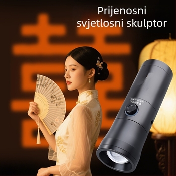Fotografsko svjetlo za ispunu, metalna modelirajuća lampa, 2700–3500K, <10W, 5V