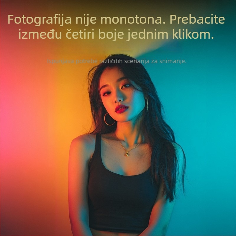 Fotografsko svjetlo za ispunu, metalna modelirajuća lampa, 2700–3500K, <10W, 5V