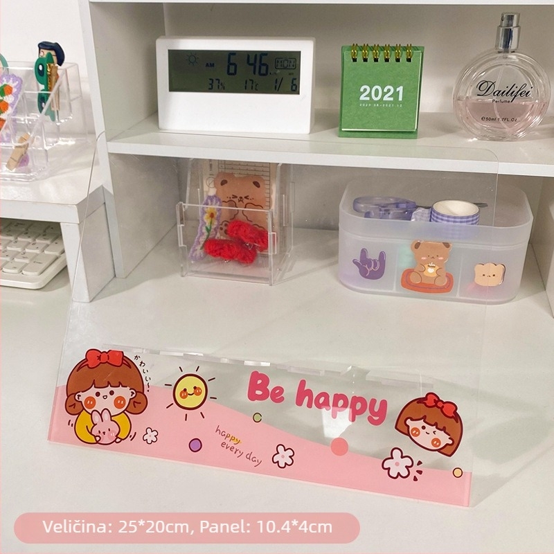 Art Blue FH-003 Stalak za tablet, akrilni držač za čitanje, podizni dizajn, kompatibilan s iPad iPhone serijom