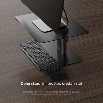 Držač za monitor Nillkin Gentry Pole, metalna konstrukcija, 2,5 kg, za opće monitore, predstavljen 2021.