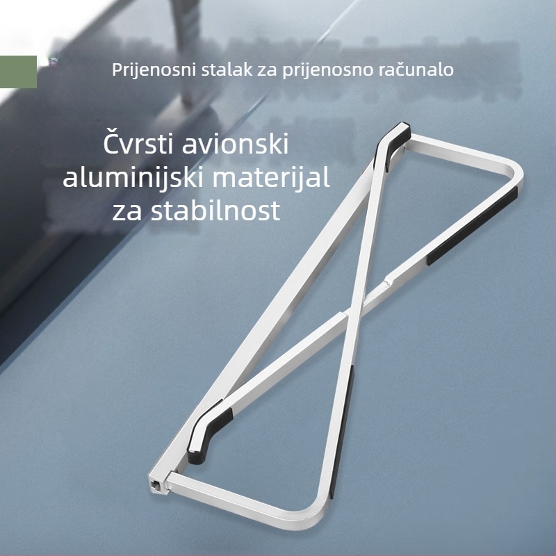 Sklopiva aluminijska podloga za laptop s hlađenjem, pogodna za Xiaomi prijenosne gaming laptope