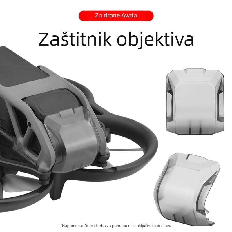 Brdrc Zaštitni poklopac leće za gimbal DJI Avata, materijal PC, šifra proizvoda Ewb9413, u paketu 1 zaštitni poklopac
