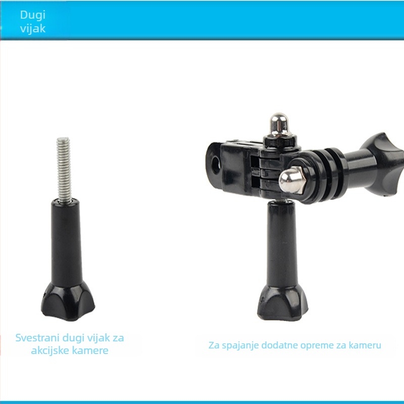 Vijak za pričvršćivanje GoPro – OEM, kompatibilan s GoPro 11/10, Hero8/7/6/5 i 360ONE X/R