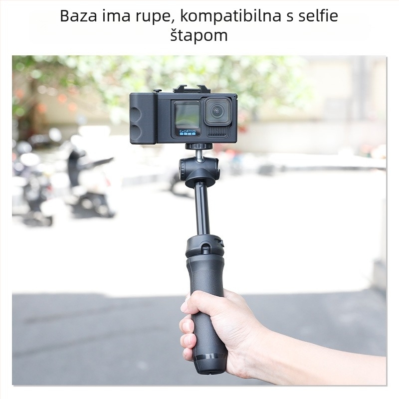 DSLR-stil ručica s adapterom i brzim otpuštanjem za GoPro 9–13