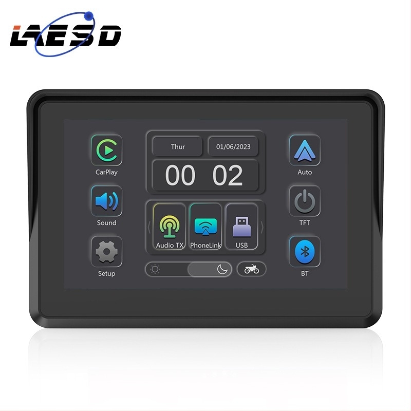 Vanjski prijenosni navigator za motocikl s praćenjem tlaka u gumama, Android Auto i CarPlay, Wi-Fi i 3D karte