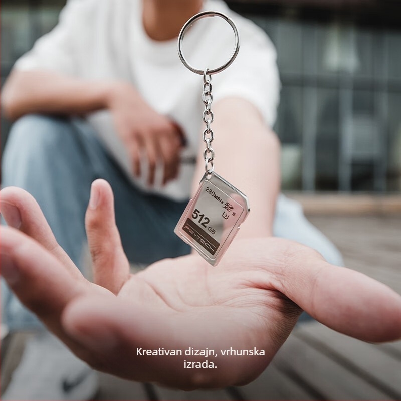 PGYTECH SD Word Wrench Keychain — alat za kameru s brzim otpuštanjem, izrađen od titan čelika