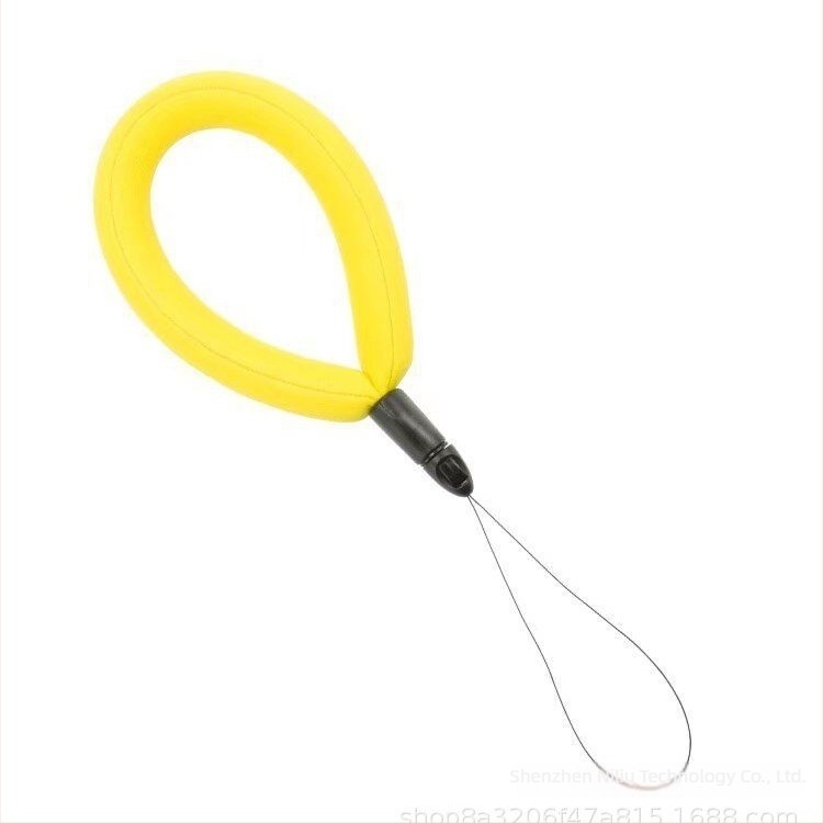 Mobitel lanyard s plutajućim narukvicom za vodootpornu futrolu i kameru – unisex, PVC, injekcijsko oblikovanje, elastično pamučno užad