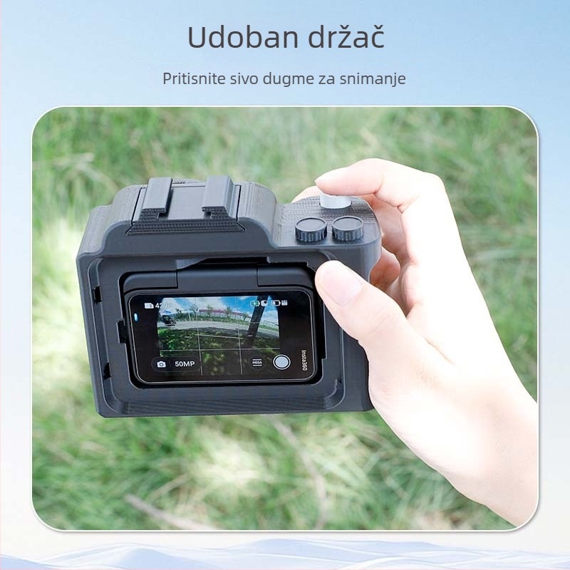 Strange Leaves: Ručni držač za Insta360 Go Ultra s UV lećom, plastično kućište