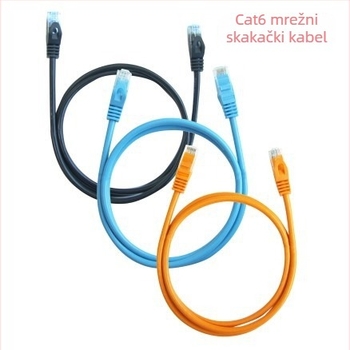 Hikvision Cat6 Gigabit kabel za nadzor, 8 jezgri, 4 para, dvostruko oklopljen, model DS-1LN5E, unutarnja i vanjska uporaba