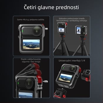 Flymile Zaštitni okvir za DJI Osmo Nano — Metalni kavez, Prošireni okvir, Zaštitna kućišta