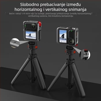 Flymile Zaštitni okvir za DJI Osmo Nano — Metalni kavez, Prošireni okvir, Zaštitna kućišta