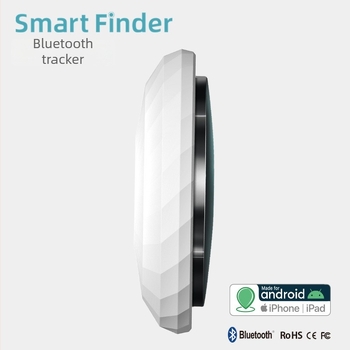 Pametni Bluetooth lokator ključeva, domet 15 m, 230 mAh baterija, dimenzije 31x31x9 mm, težina 9 g, ABS materijal, kompatibilan s Androidom i iOS-om