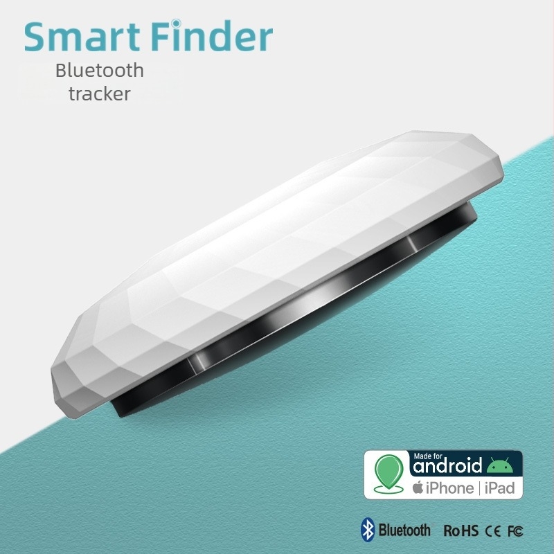 Pametni Bluetooth lokator ključeva, domet 15 m, 230 mAh baterija, dimenzije 31x31x9 mm, težina 9 g, ABS materijal, kompatibilan s Androidom i iOS-om