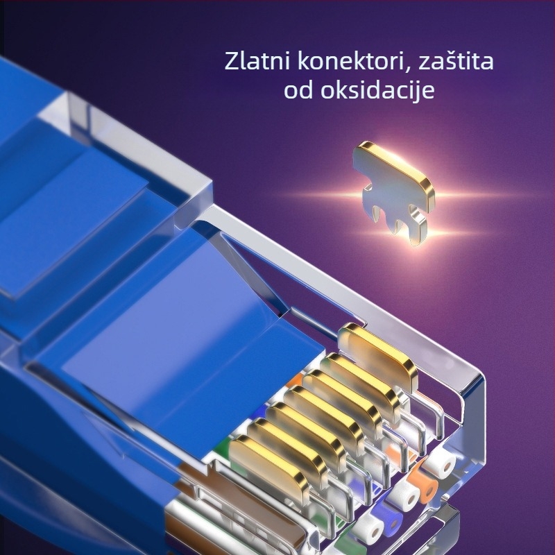 Philips CAT6 nezaštićeni UTP kabel za Gigabit Ethernet, 8 jezgre, Ø0,5 mm, RJ-45, model SWA1946/93