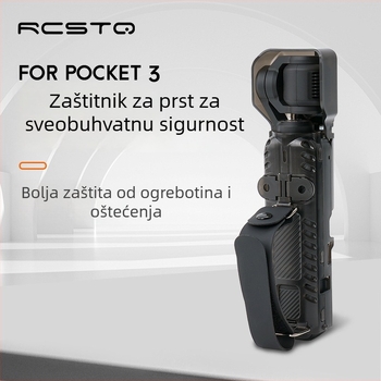 Silikonsko zaštitno kućište za Osmo Pocket 3 (POCKET 3) – RCSTQ, uključuje zaštitni poklopac i remen