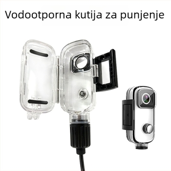 SJCAM C100 vodootporan okvir za punjenje s bočnim punjenjem i snimanjem | ABS materijal, USB punjenje, kompatibilan s C100