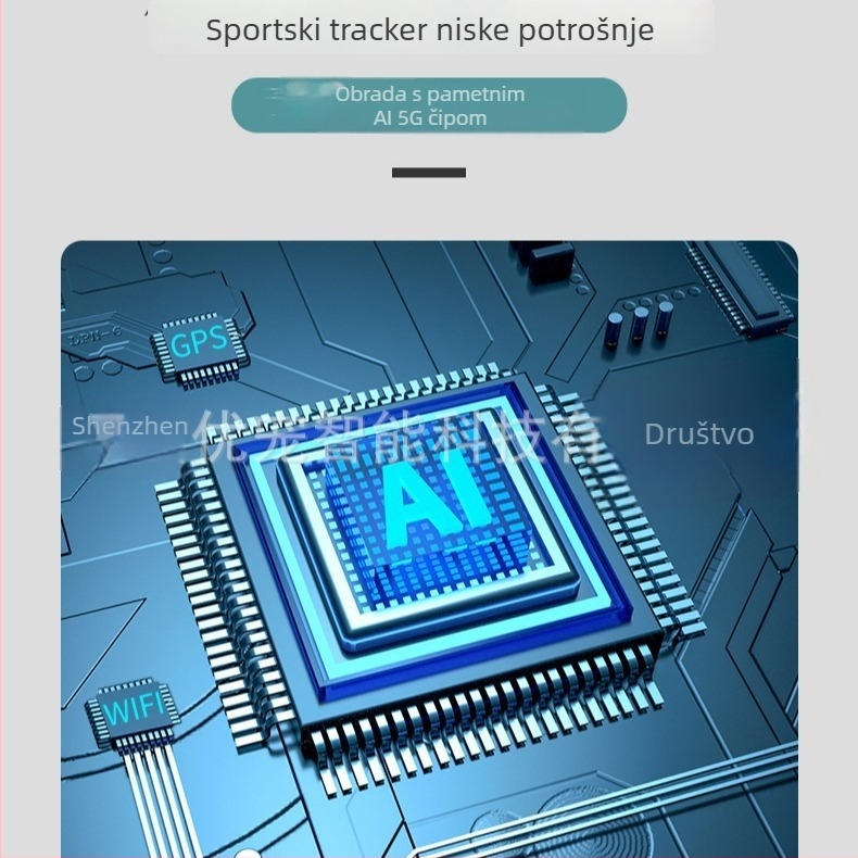 GPS lokator za kućne ljubimce (ABS, polymer baterija, 32 MB memorije, GPS točnost 1-5 m)